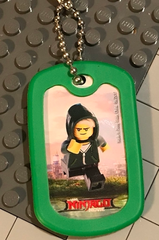 Dog Tag, The LEGO NINJAGO Movie Lloyd Pattern