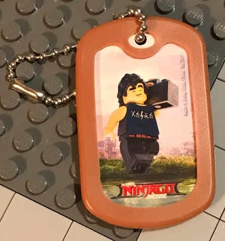 Dog Tag, The LEGO NINJAGO Movie Cole Pattern