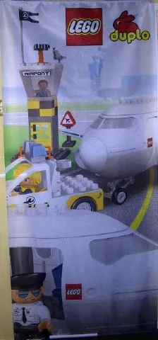 Display Flag Cloth, DUPLO Airport