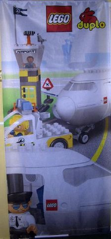 Display Flag Cloth, DUPLO Airport
