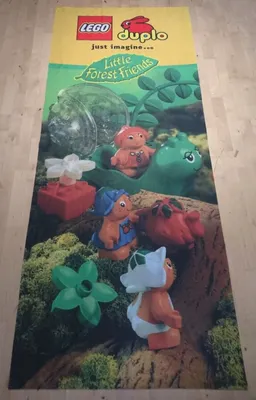 Display Flag Cloth, DUPLO Little Forest Friends