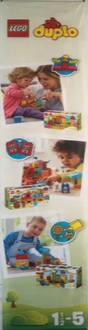 Display Flag Cloth, DUPLO Logo and Three Children 3