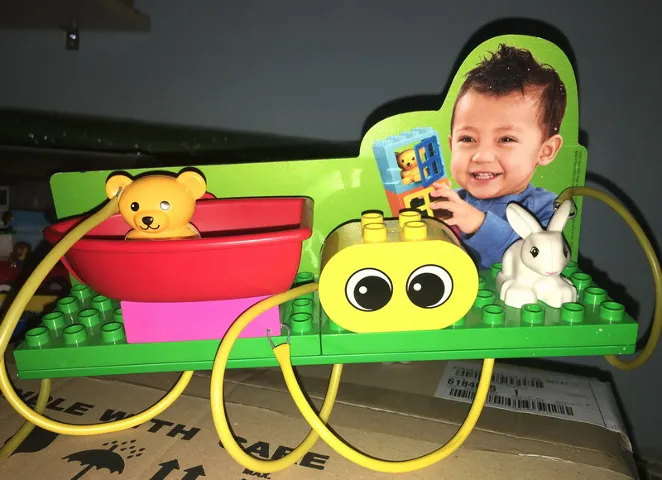 Display Assembled Bricks, Duplo Toddler Build