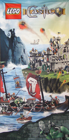 Display Flag Cloth, Castle Troll Warship