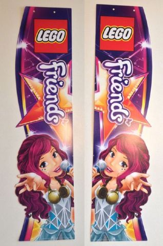 Display Flag Plastic, Friends Pop Stars, Livi