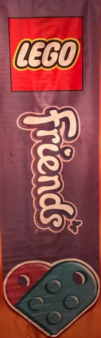 Display Flag Cloth, Friends, Heart