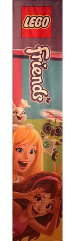 Display Flag Cloth, Friends, Stephanie and Olivia