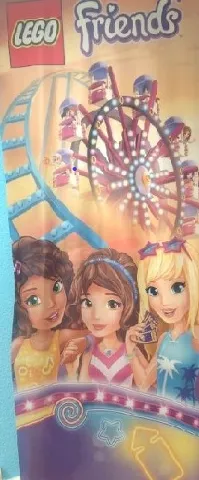 Display Flag Cloth, Friends, Amusement Park