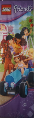 Display Flag Cloth, Friends, Horse Riding and Tractor