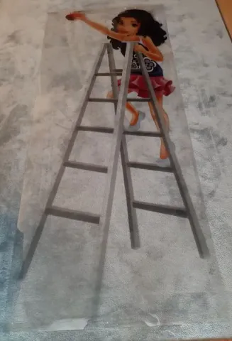 Display Flag Plastic, Friends Stepladder