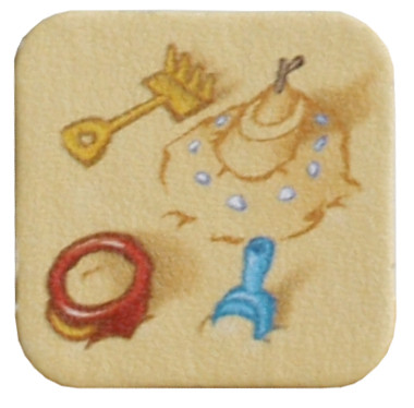 Legepladsen, tællespil for førskolebørn / Lekeplassen, tellespill for førskolebarn, Sandbox Token