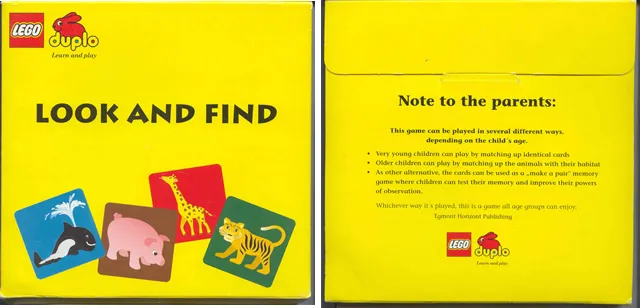 DUPLO Learn and Play - Look and Find