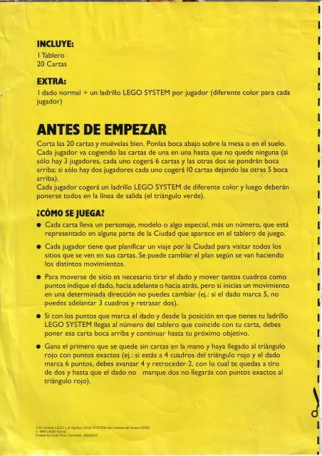 Town Board Game with Cards - Spanish (922529-E)