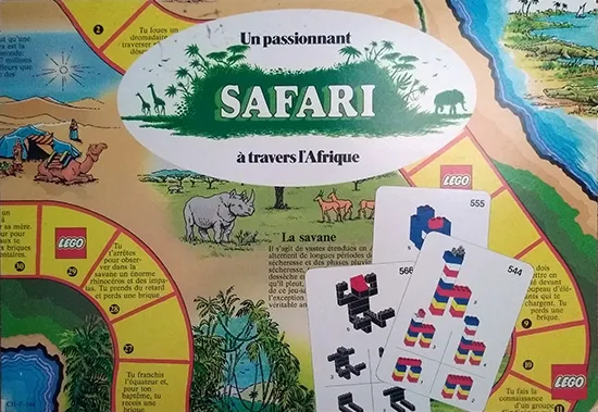 Safari Board Game, Swiss-French (CH-F-544)