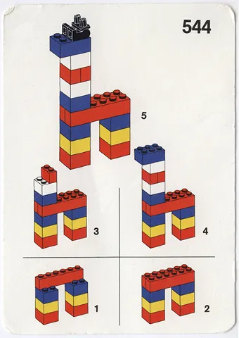 Safari Board Game, Game Card 544 Giraffe