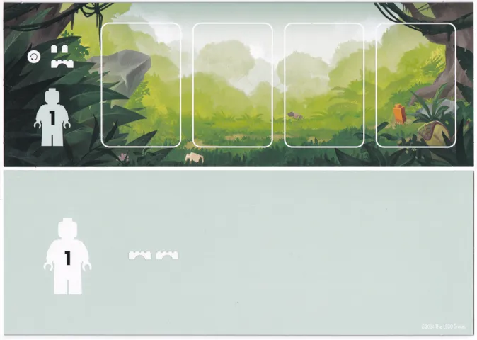 Monkey Palace Game Player 1 Board