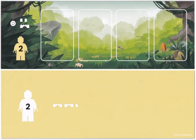 Monkey Palace Game Player 2 Board