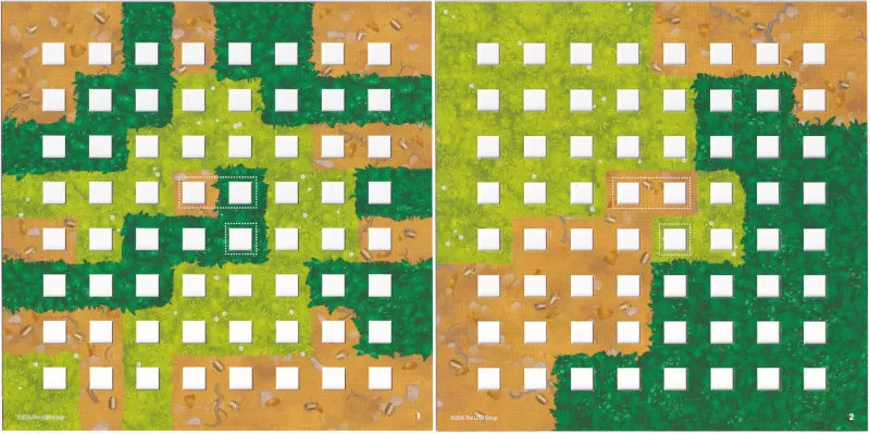 Monkey Palace Game Game Board 3+4