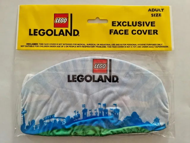 Exclusive Face Cover, LEGOLAND Skyline Face Mask, Adult Size