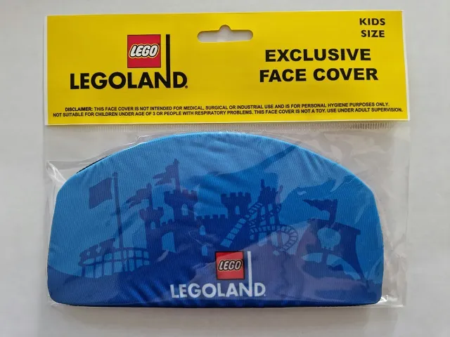 Exclusive Face Cover, LEGOLAND Blue Face Mask, Kids Size