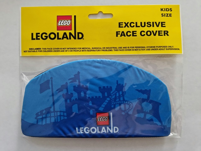 Exclusive Face Cover, LEGOLAND Blue Face Mask, Kids Size