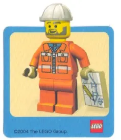 Sticker Sheet, Minifigure Construction Planner