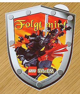 Sticker Sheet, Fright Knights, Folgt mir!