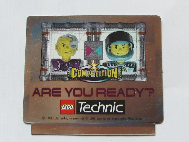 Sticker Sheet, Technic Competition 'ARE YOU READY?'