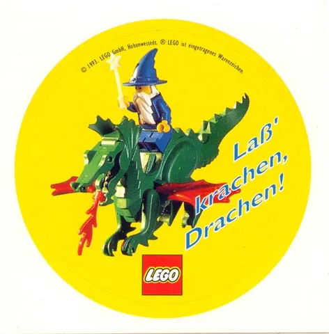 Sticker Sheet, Lass krachen, Drachen