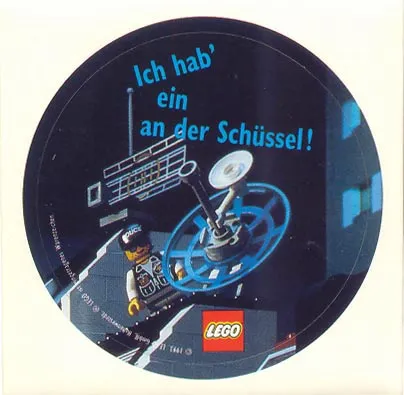 Sticker Sheet, Ich hab' ein an der Schüssel!