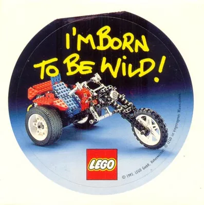 Sticker Sheet, I'M BORN TO BE WILD!