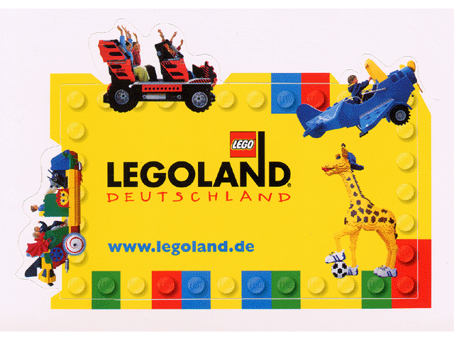 Sticker Sheet, Legoland Deutschland 1