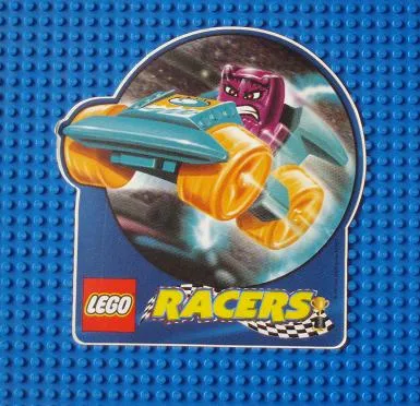 Sticker Sheet, Racers - Loopin