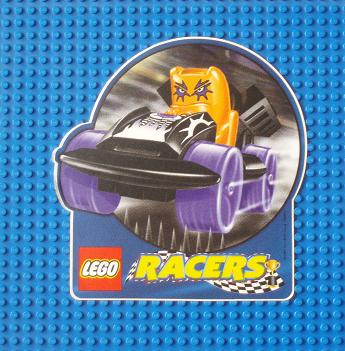 Sticker Sheet, Racers - Spiky