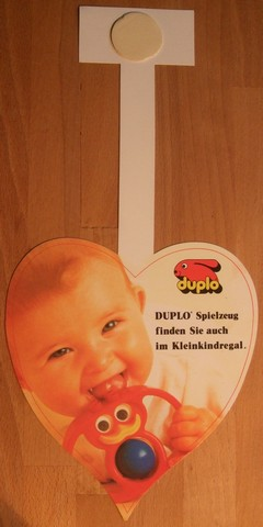 Sticker Sheet, Duplo Retail Display Hanger #1
