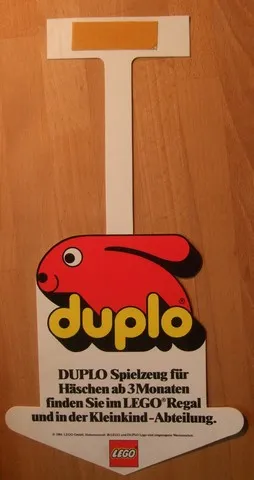 Sticker Sheet, Duplo Retail Display Hanger #2