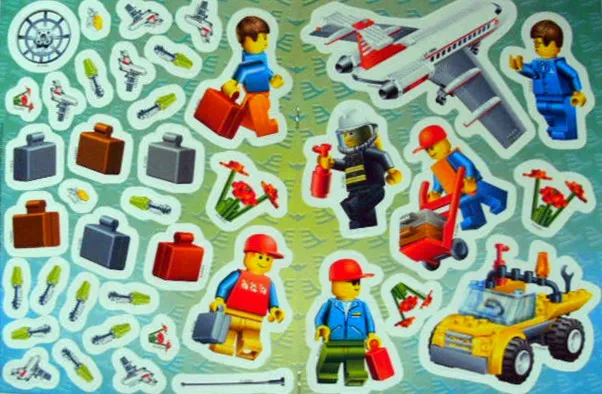 Sticker Sheet, Activity Book AB042009NL