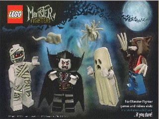 Sticker Sheet, Monster Fighters Promotional Sheet