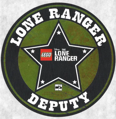 Sticker Sheet, The Lone Ranger Deputy Promotional
