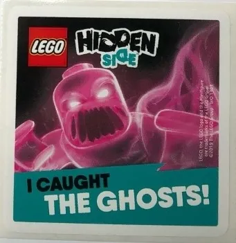 Sticker Sheet, Hidden Side I Caught the Ghosts! (Pink)