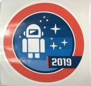 Sticker Sheet, Robot with Stars