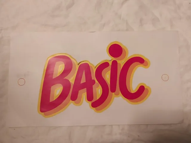 Sticker Sheet, Basic