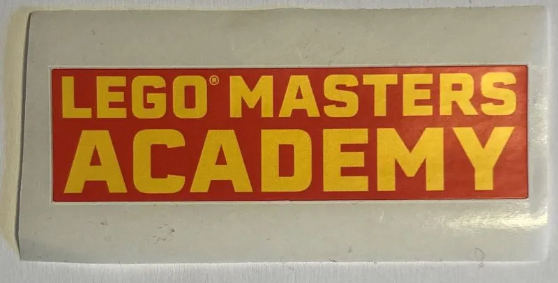 Sticker Sheet, LEGO Masters Academy