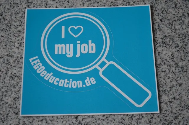 Sticker Sheet, I love my job, LEGOeducation.de