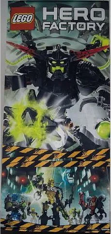 Display Flag Cloth, Hero Factory, Black Phantom