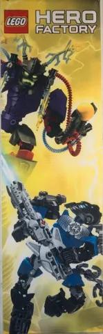 Display Flag Cloth, Hero Factory, Volix and Stringer, Medium