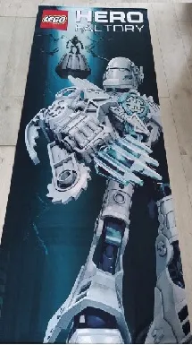 Display Flag Cloth, Hero Factory, Preston Stormer