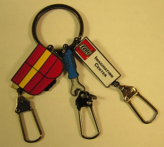 Imagination Center Key Chain Lunch Box with Wrench