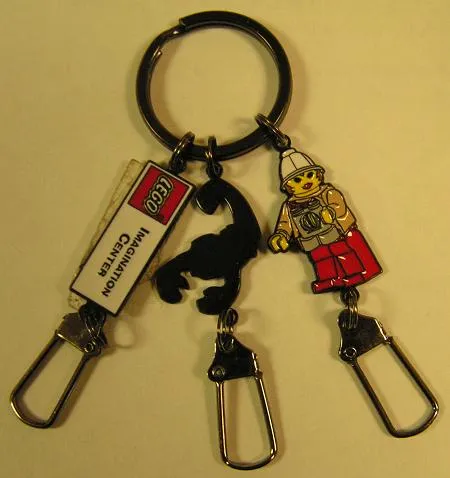 Imagination Center Key Chain Female Adventurer with Scorpion