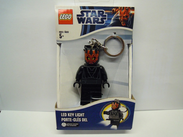 LED Key Light Darth Maul Key Chain (no Cape)